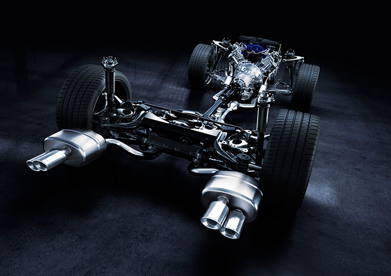 Lexus exhaust system 